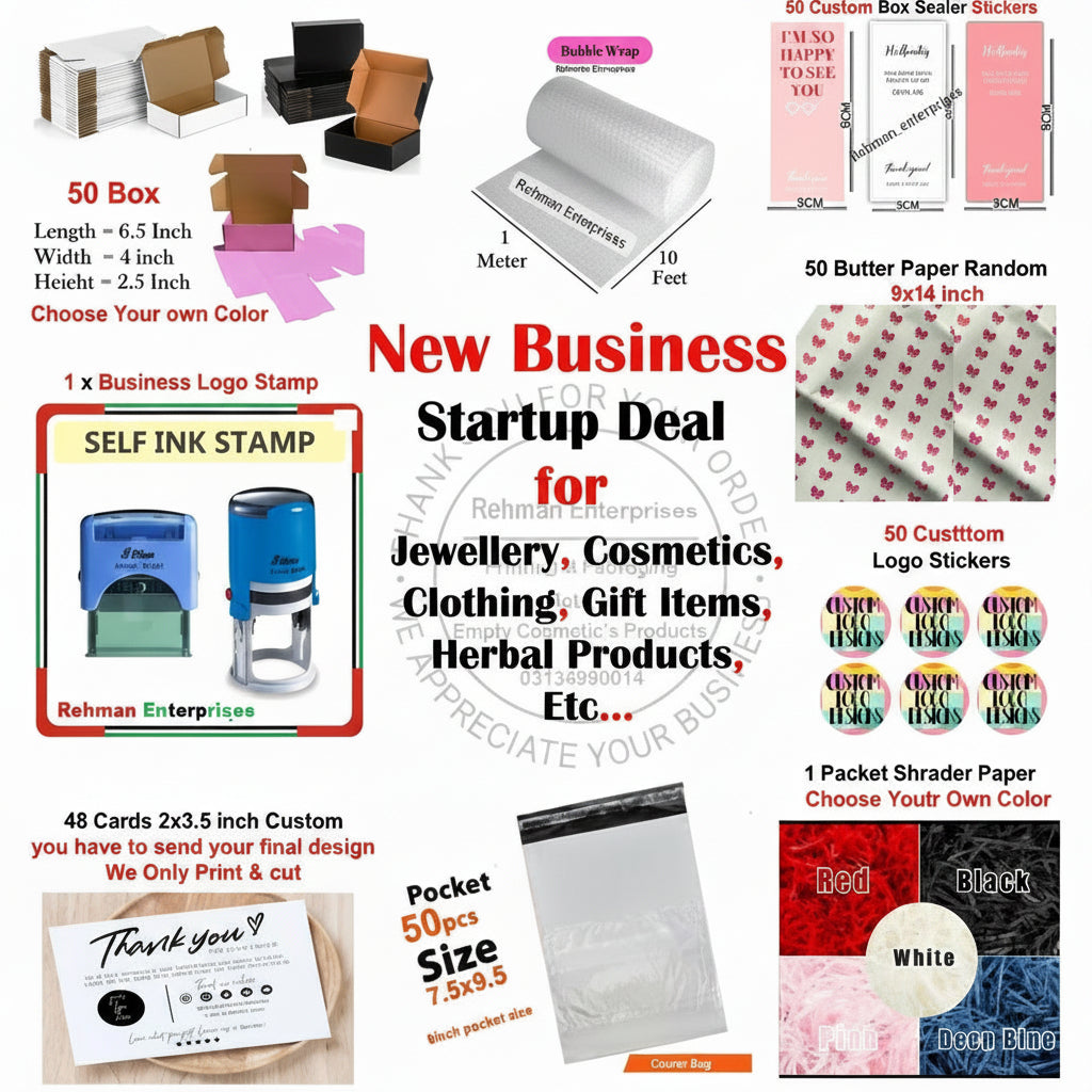 New Business Startup Packaging Deal