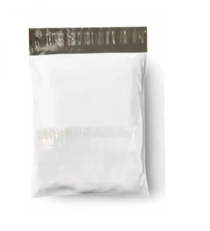 Milky White Courier Flyer Bag (7.5 x 9.5 Inches) – E-Commerce Shipping Bag with Address Pocket