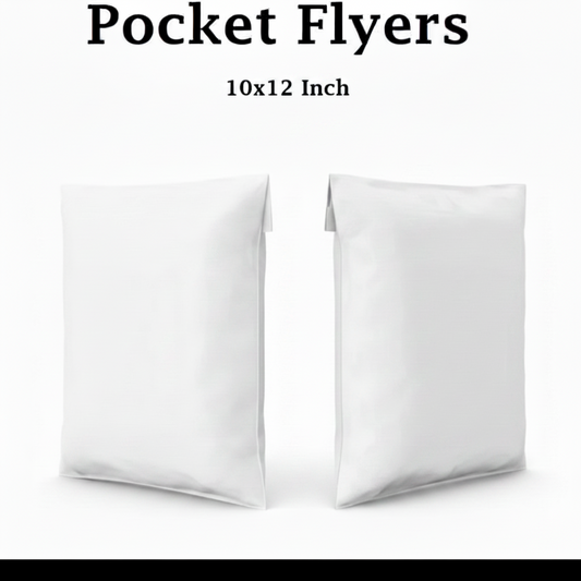 Milky White Courier Flyer Bag (10 x 12 + 2 Inches) – E-Commerce Shipping Bag with Address Pocket