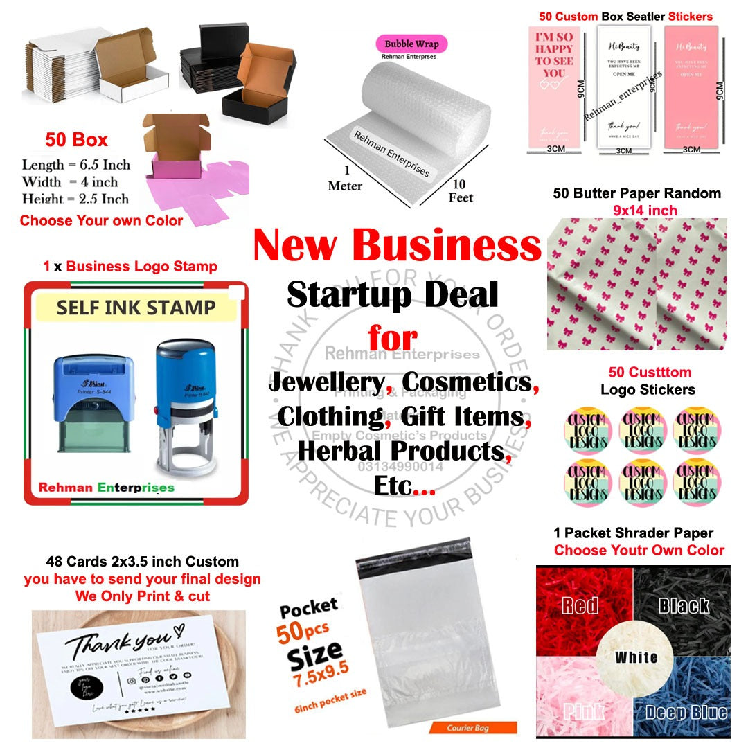 New Business Startup Packaging Deal