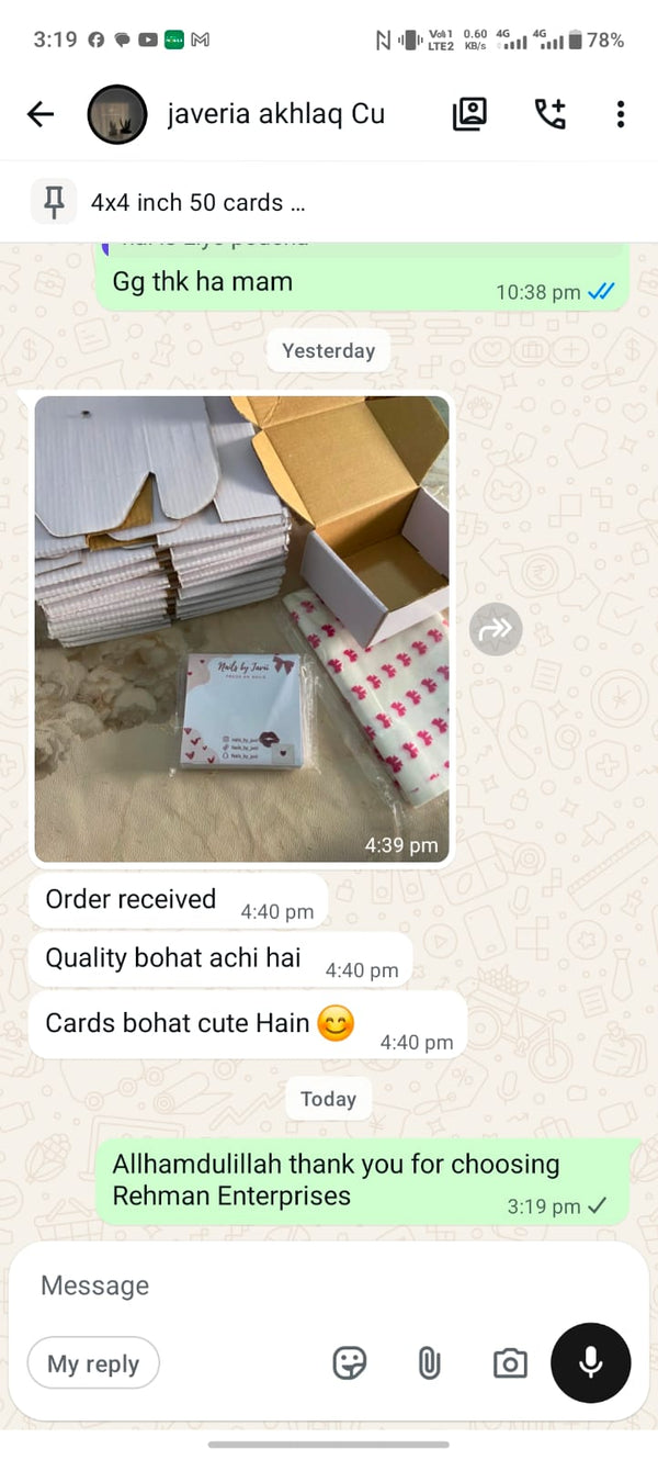 Customer feedback 30