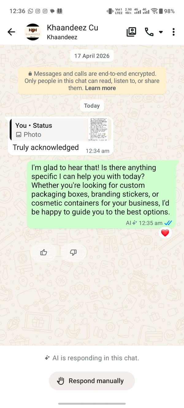 Customer feedback 17