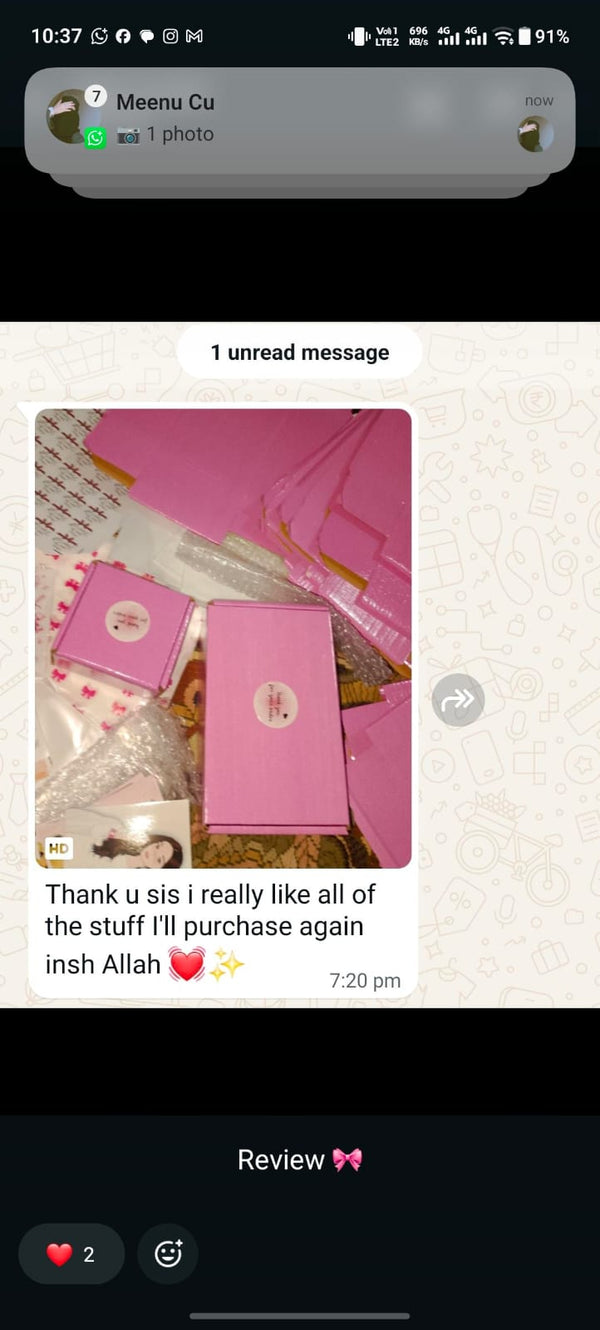 Customer feedback 6