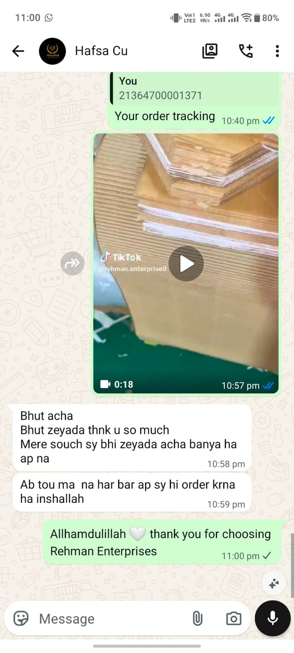 Customer feedback 2