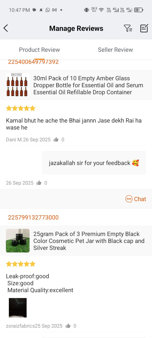 Customer feedback 71