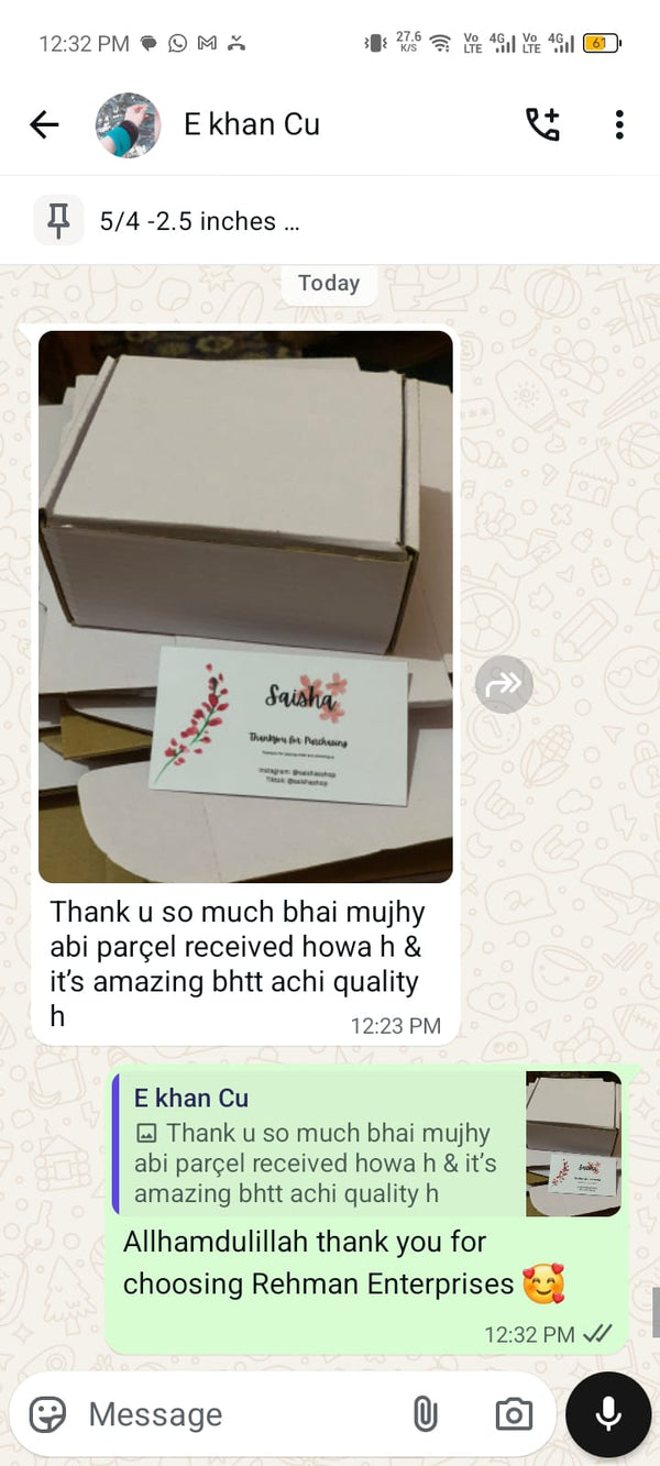 Customer feedback 52