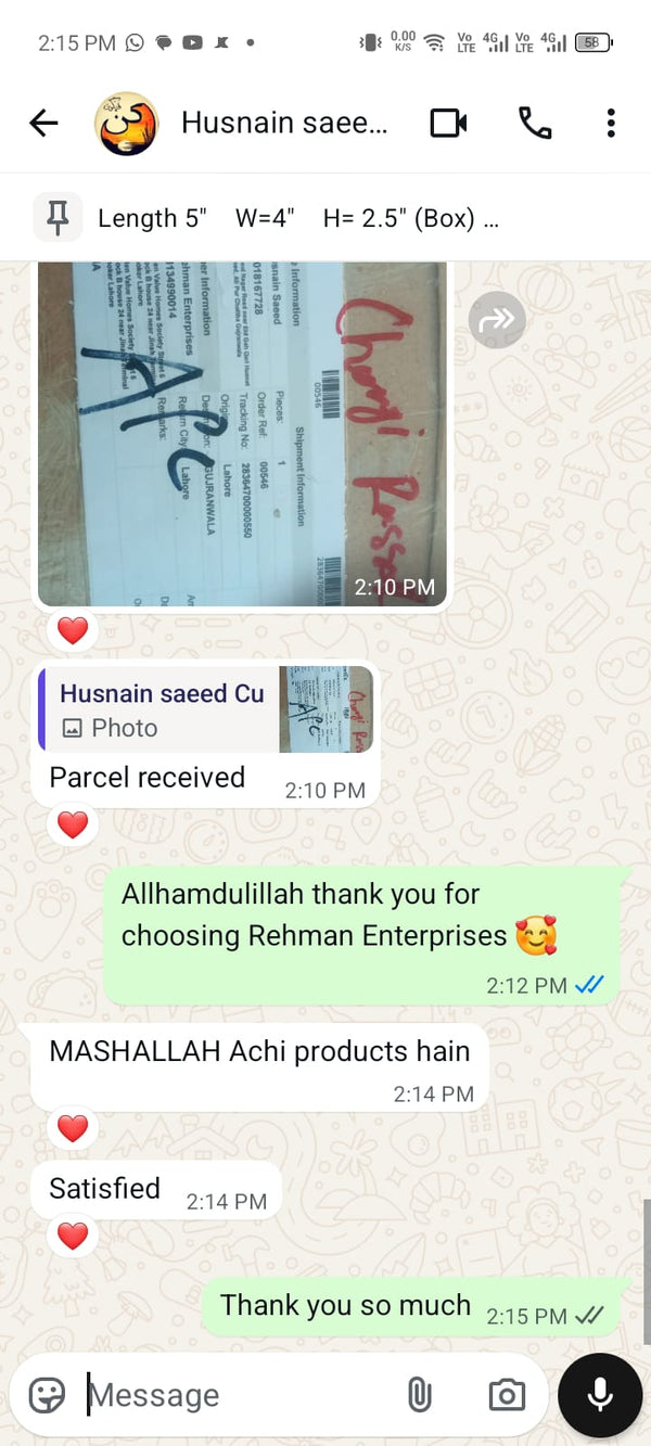 Customer feedback 45