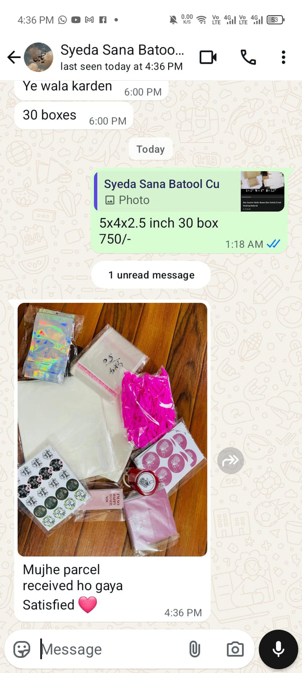 Customer feedback 41