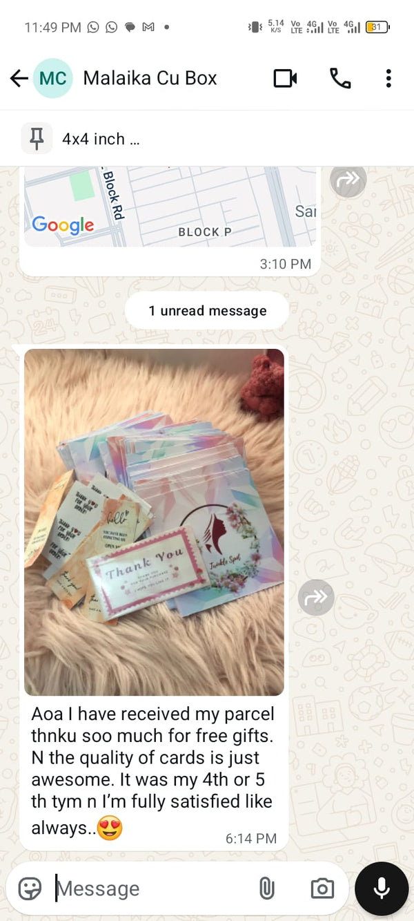 Customer feedback 38