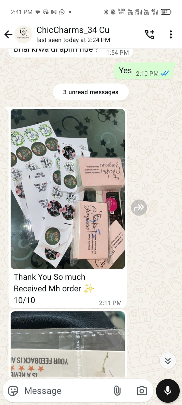 Customer feedback 36