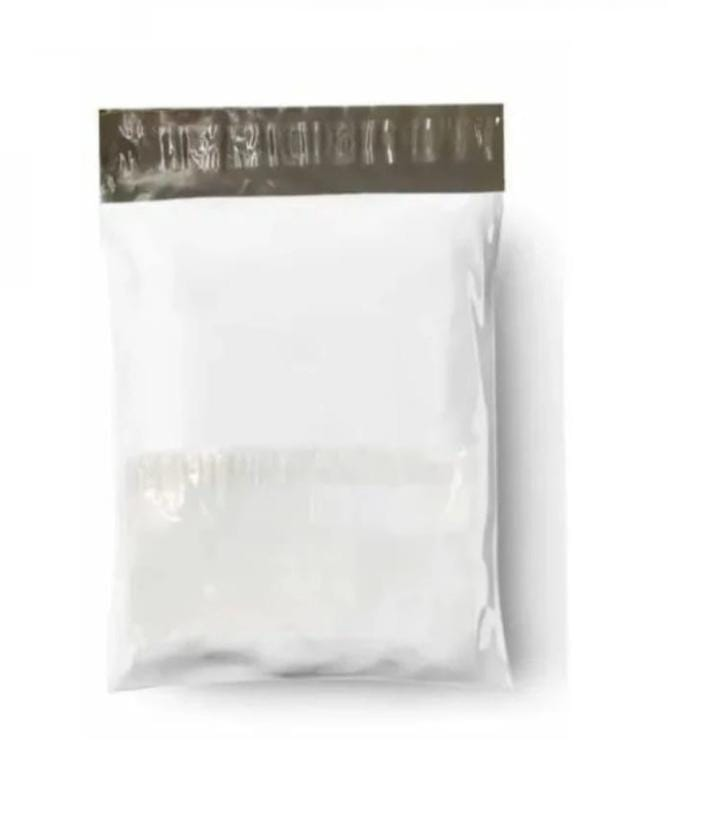 Milky White Courier Flyer Bag (7 x 8 + 2 Inches) – Small E-Commerce Shipping Bag with Address Pocket