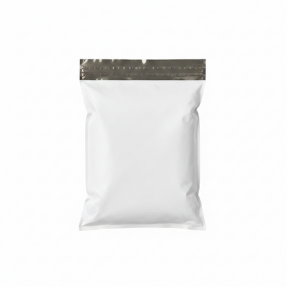 Milky White Courier Flyer Bag (7 x 8 + 2 Inches) – Small E-Commerce Shipping Bag with Address Pocket