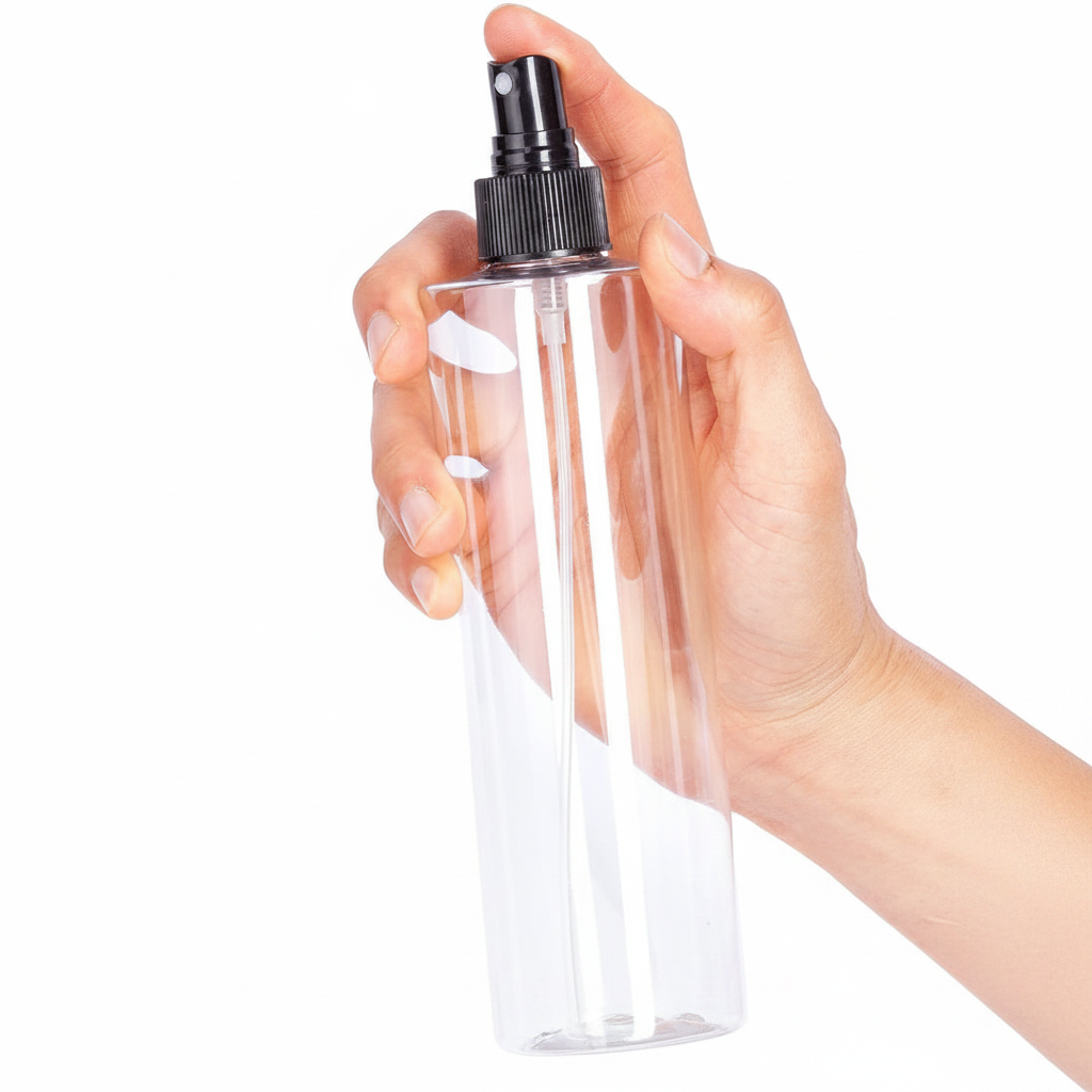 150ml Fine Mist Spray Bottle – Pack of 24 | Empty Refillable Plastic Spray Bottles for Hair, Travel & Cosmetics
