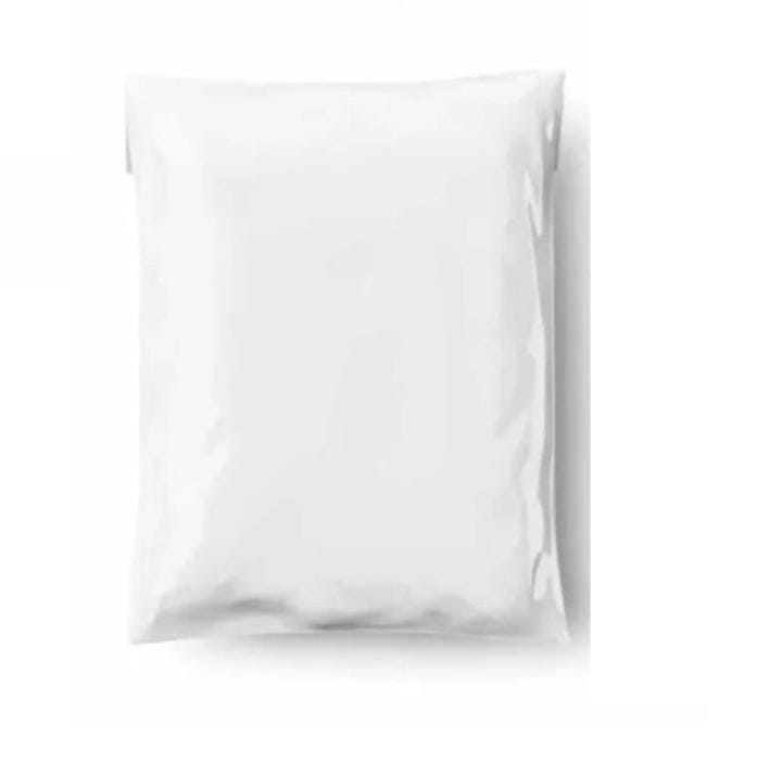 Milky White Courier Flyer Bag (7.5 x 9.5 Inches) – E-Commerce Shipping Bag with Address Pocket