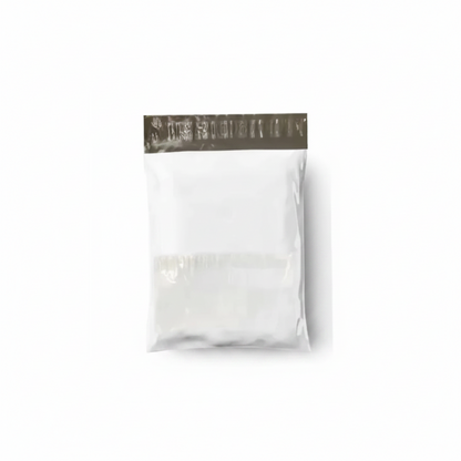 Milky White Courier Flyer Bag (8 x 11 + 2 Inches) – E-Commerce Shipping Bag with Address Pocket