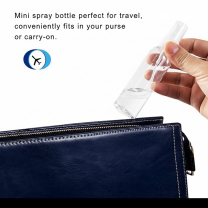 60ml Fine Mist Spray Bottle – Pack of 12 | Empty Refillable Plastic Spray Bottles for Hair, Travel & Cosmetics