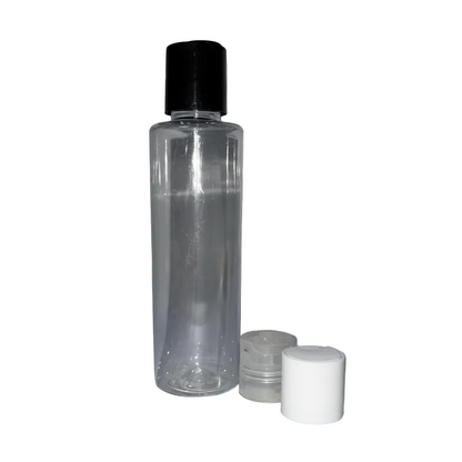 150ml Clear Plastic Flip Cap Bottle – Pack of 24 | Empty Refillable Bottles for Hair Oil, Lotion & Cosmetics