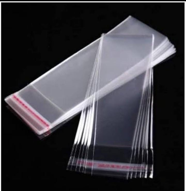 100 Pcs Transparent Self Adhesive BOPP Bags