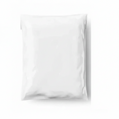 Milky White Courier Flyer Bag (10 x 12 + 2 Inches) – E-Commerce Shipping Bag with Address Pocket