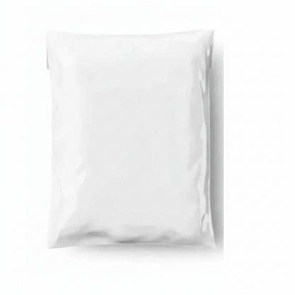 Milky White Courier Flyer Bag (16 x 21 + 2 Inches) – XXL E-Commerce Shipping Bag with Address Pocket