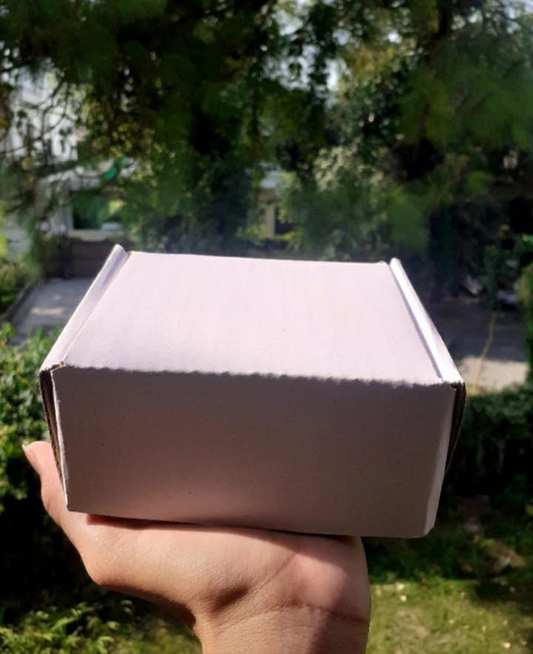 White Courier Mailer Box (5 x 4 x 2.5 Inches) – 3-Ply Corrugated Shipping Box for Cosmetics & Jewelry