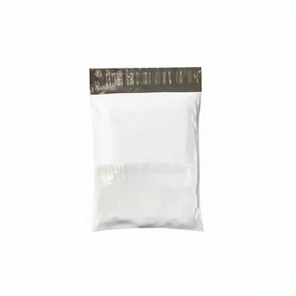 Milky White Courier Flyer Bag (7.5 x 9.5 Inches) – E-Commerce Shipping Bag with Address Pocket