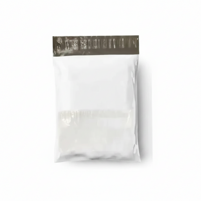 Milky White Courier Flyer Bag (16 x 21 + 2 Inches) – XXL E-Commerce Shipping Bag with Address Pocket