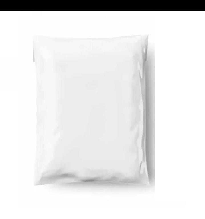 Milky White Courier Flyer Bag (8 x 11 + 2 Inches) – E-Commerce Shipping Bag with Address Pocket