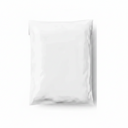 Milky White Courier Flyer Bag (8 x 11 + 2 Inches) – E-Commerce Shipping Bag with Address Pocket